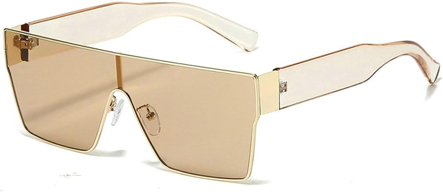 

Солнцезащитные очки Helena Square для женщин, модные, с большой металлической оправой, винтажные, для мужчин, ретро, ​​градиентные цвета, защита от ультрафиолета UV400 S68, C3