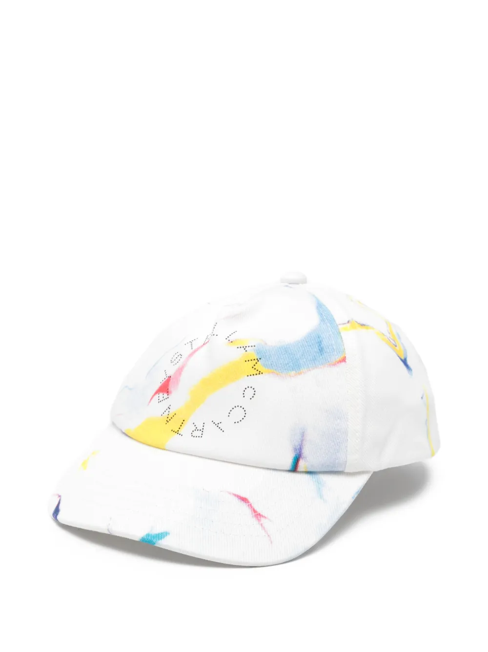 

Бейсболка с принтом Stella McCartney Kids, белый