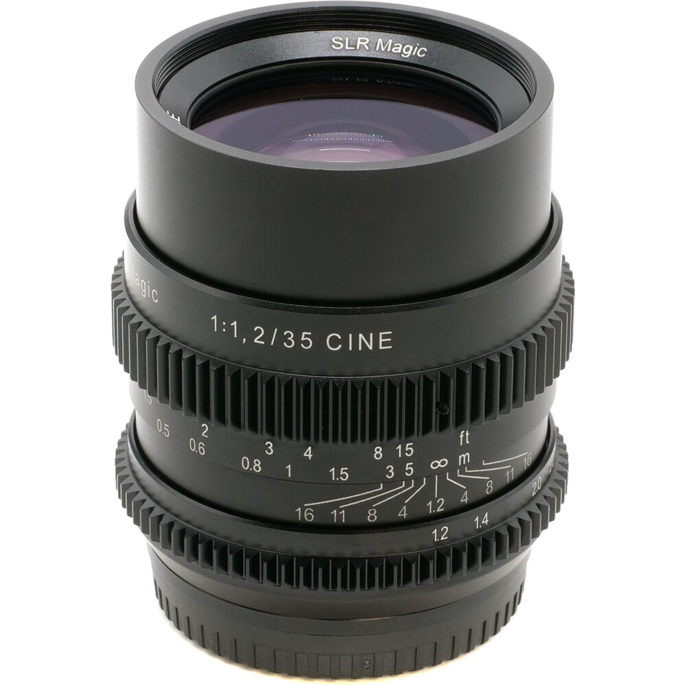 

Широкоугольный объектив SLR Magic Cine 35mm f/1.2 (FUJIFILM X)