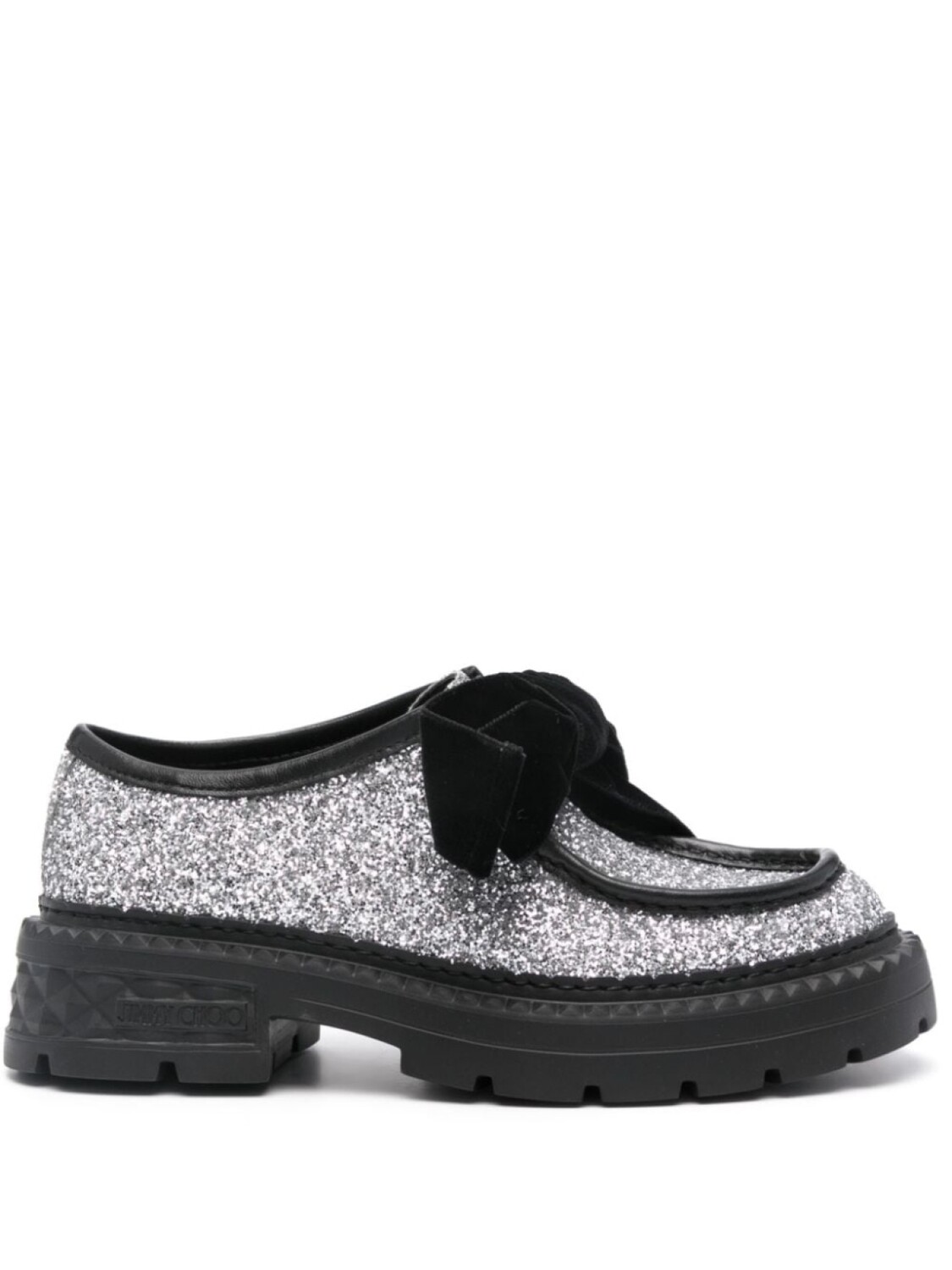 

Jimmy Choo блестящие мокасины Marlow, серебристый
