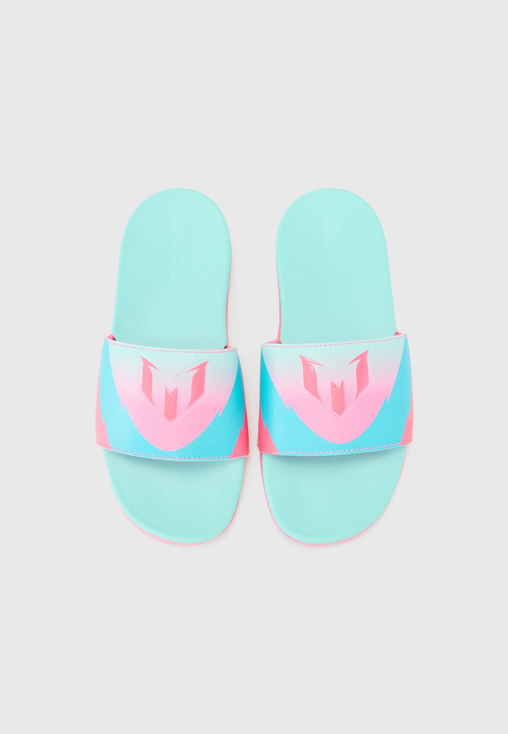 Мюли ADILETTE COMFORT MESSI K - Pool slides Adidas Performance, синий — фото 4
