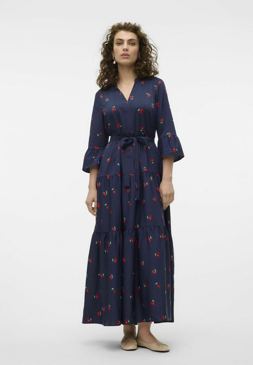 

Платье макси Vero Moda, темно-синий