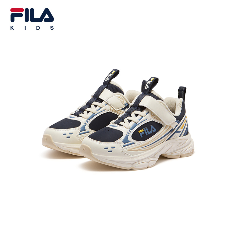 Низкие кроссовки Heritage FHT, устойчивые к истиранию, для детей FILA KIDS, синий/белый — фото 2