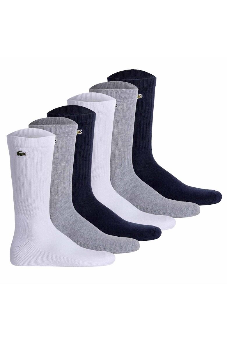 

Носки - 3 пары Lacoste, серый