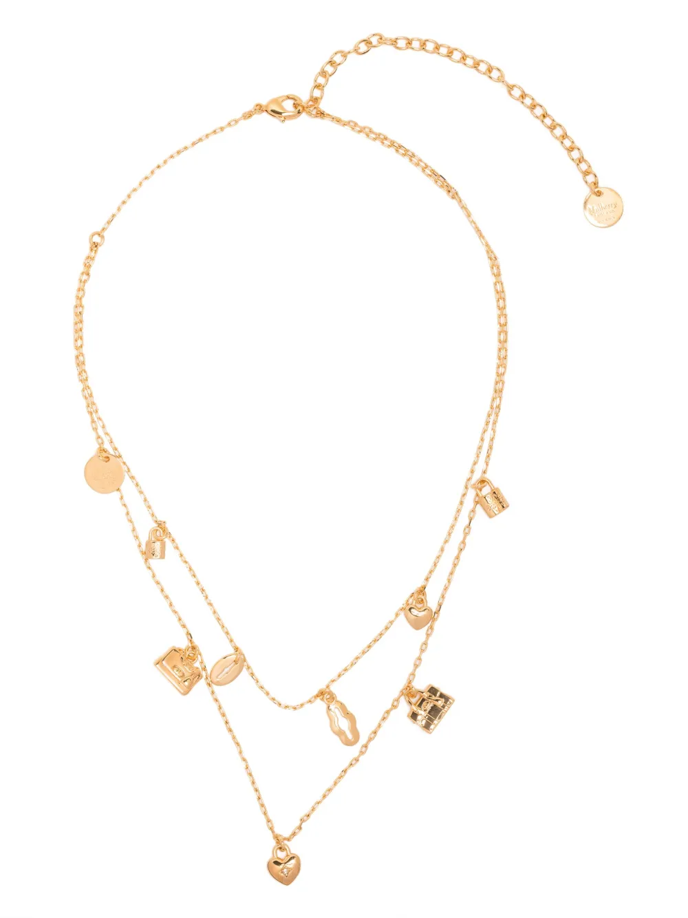 

Колье с подвеской Mulberry, золотой
