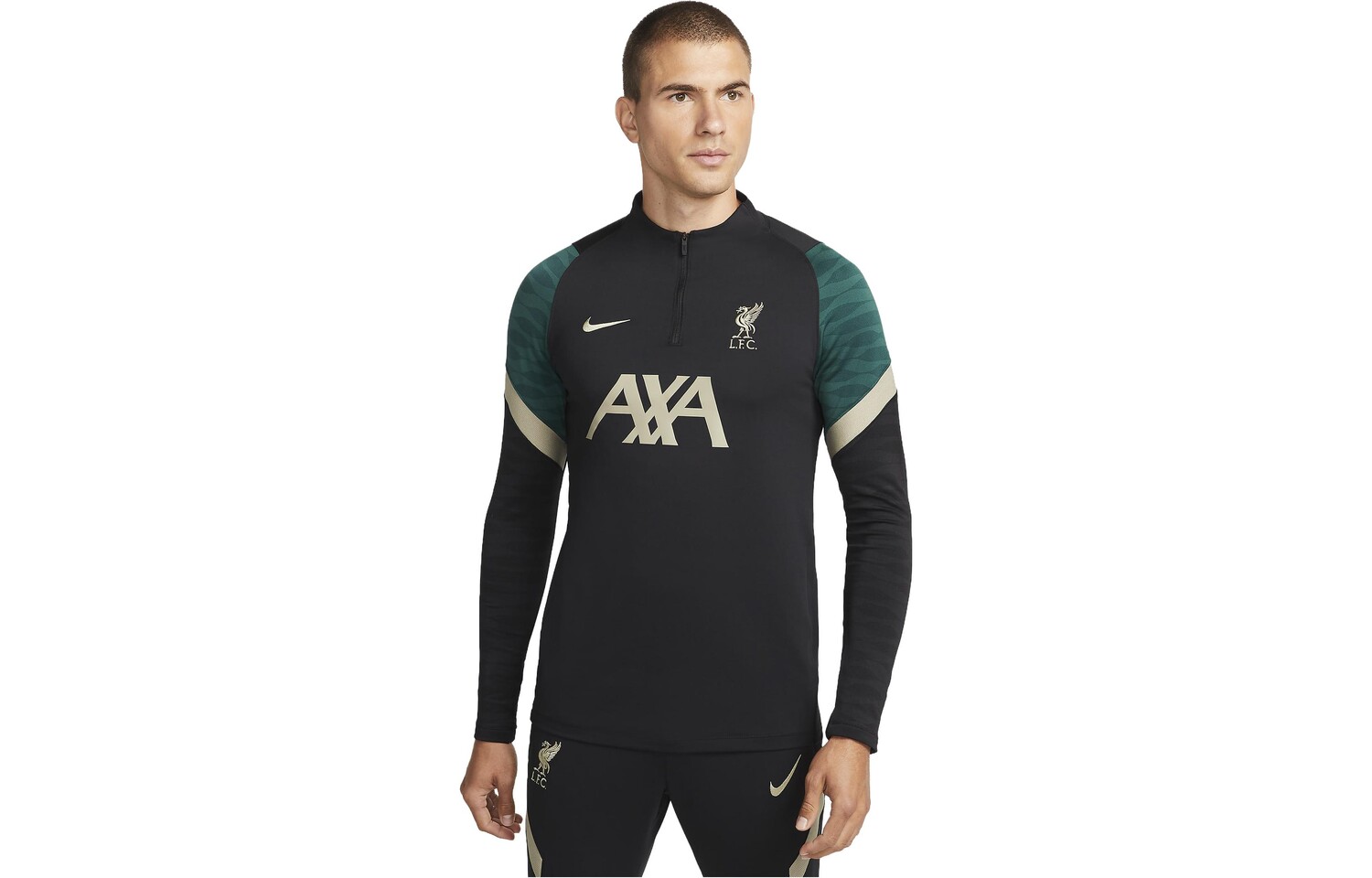 

Мужское футбольное джерси Nike, цвет Black/Green