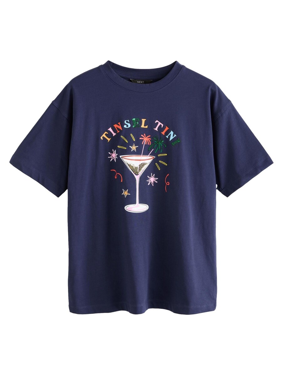 

Футболка Next Shirt, темно-синий