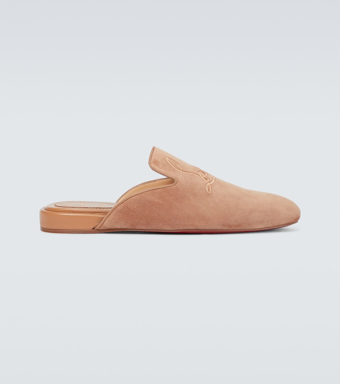 

Темно-синие мюли Coolito на плоской подошве Christian Louboutin, коричневый