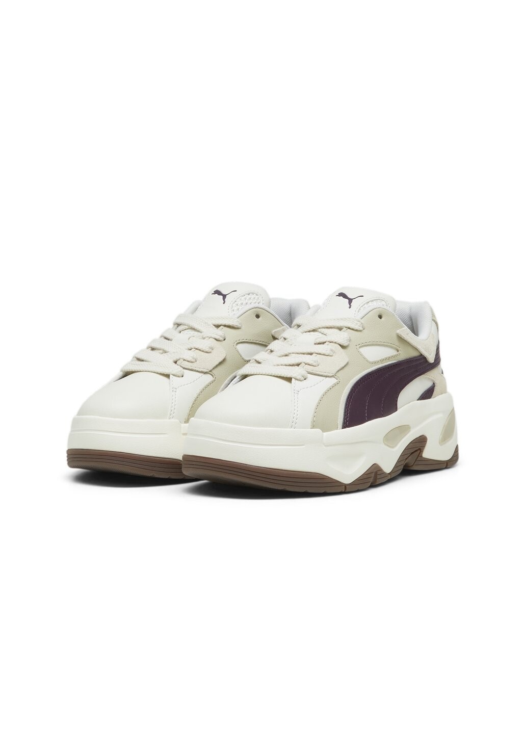 

Кроссовки на шнуровке Puma, серый