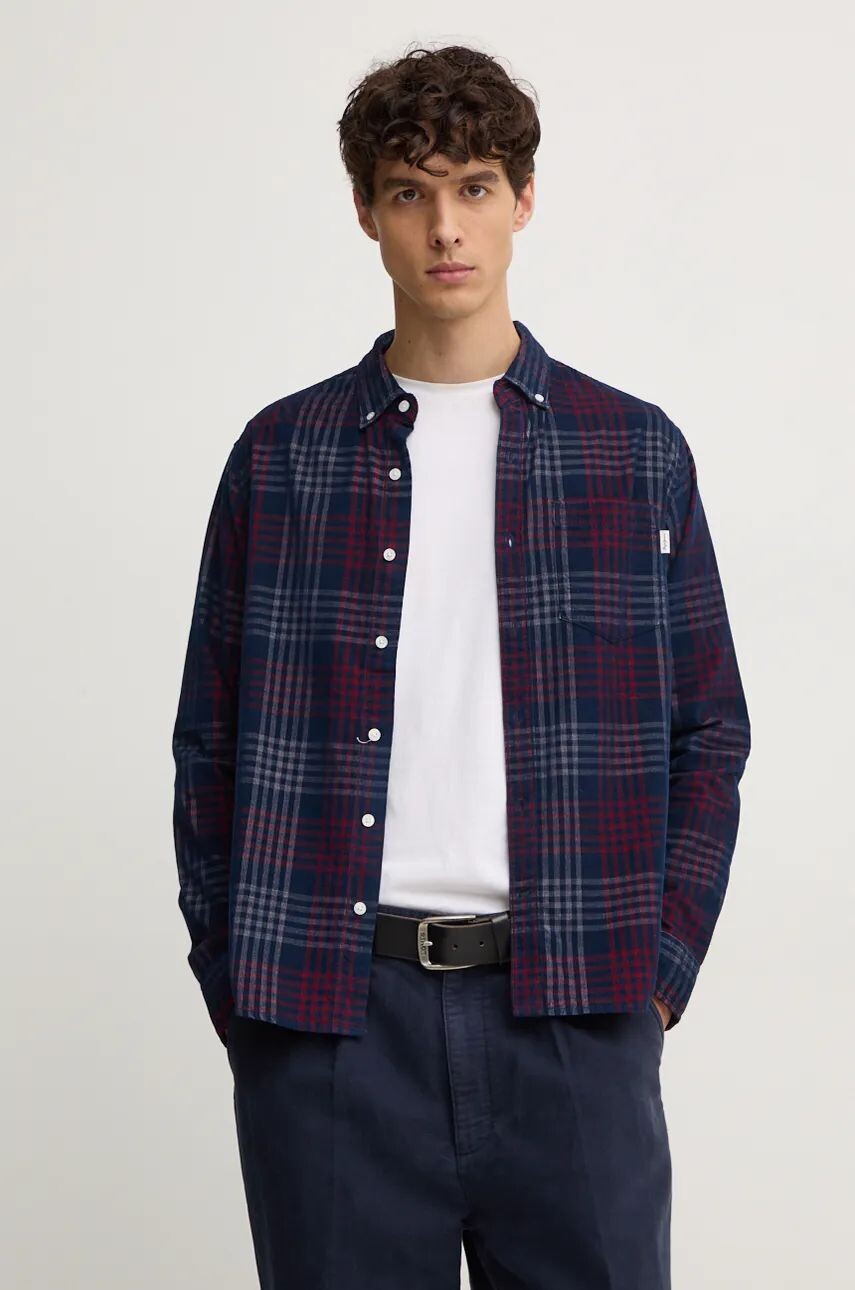 

Рубашка Pepe Jeans MARCUS из хлопка, темно-синий