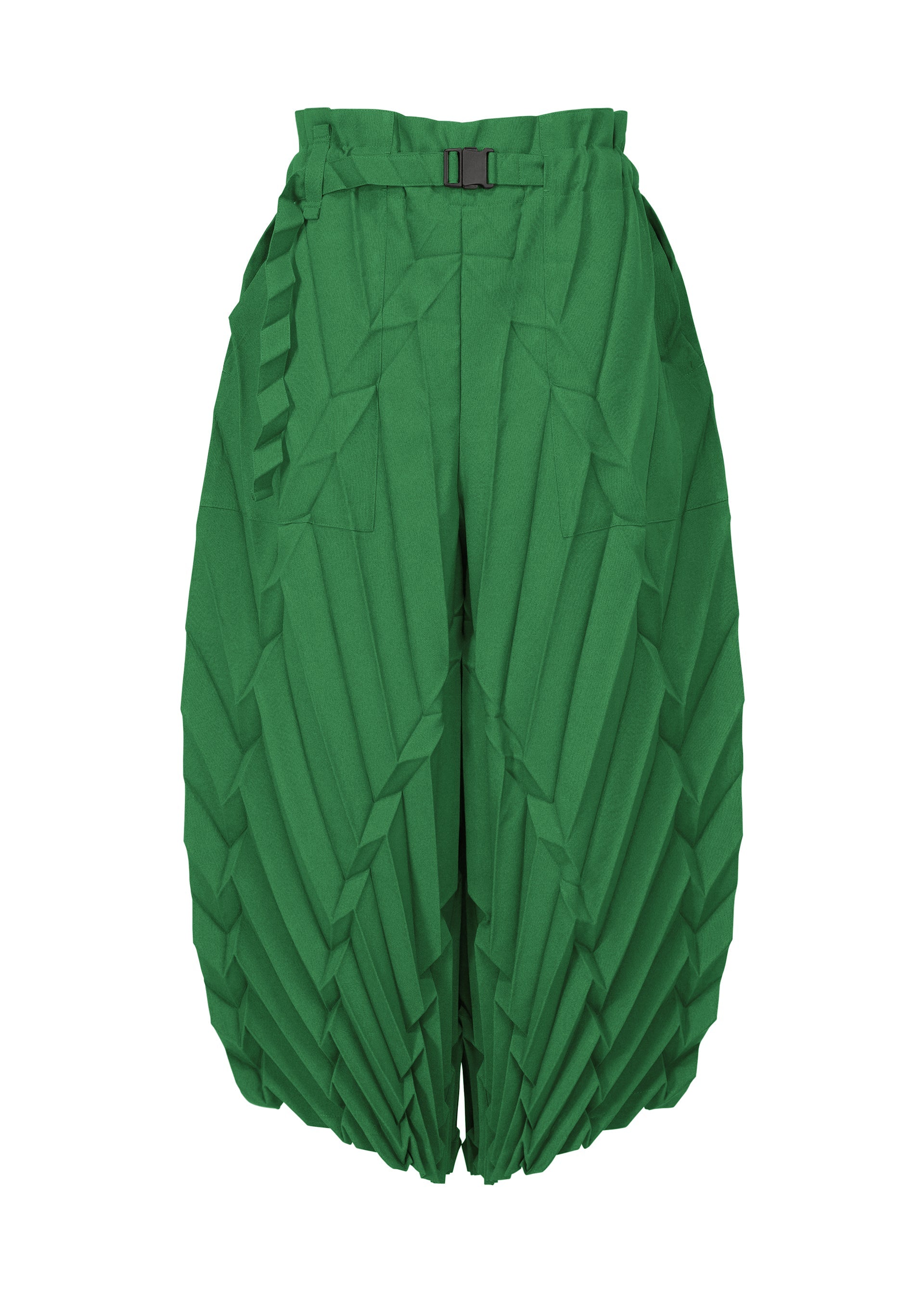 

Брюки tree pleats Me Issey Miyake, зеленый