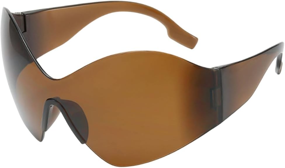 

Солнцезащитные очки большого размера 2027 года для женщин, цельные, без оправы, обтекаемые солнцезащитные очки для мужчин, очки в большой оправе, винтажные, модные, в стиле панк MTZJH, C8