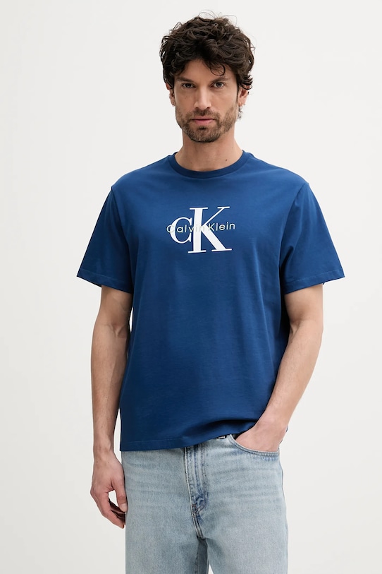 

Футболка Calvin Klein Jeans, темно-синий