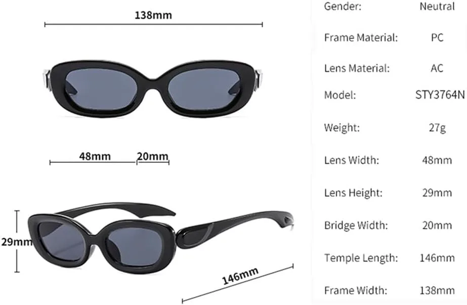 

Модные маленькие овальные солнцезащитные очки для женщин и мужчин, роскошные солнцезащитные очки, стильные розовые прямоугольные солнцезащитные очки TYUVIVO, C4