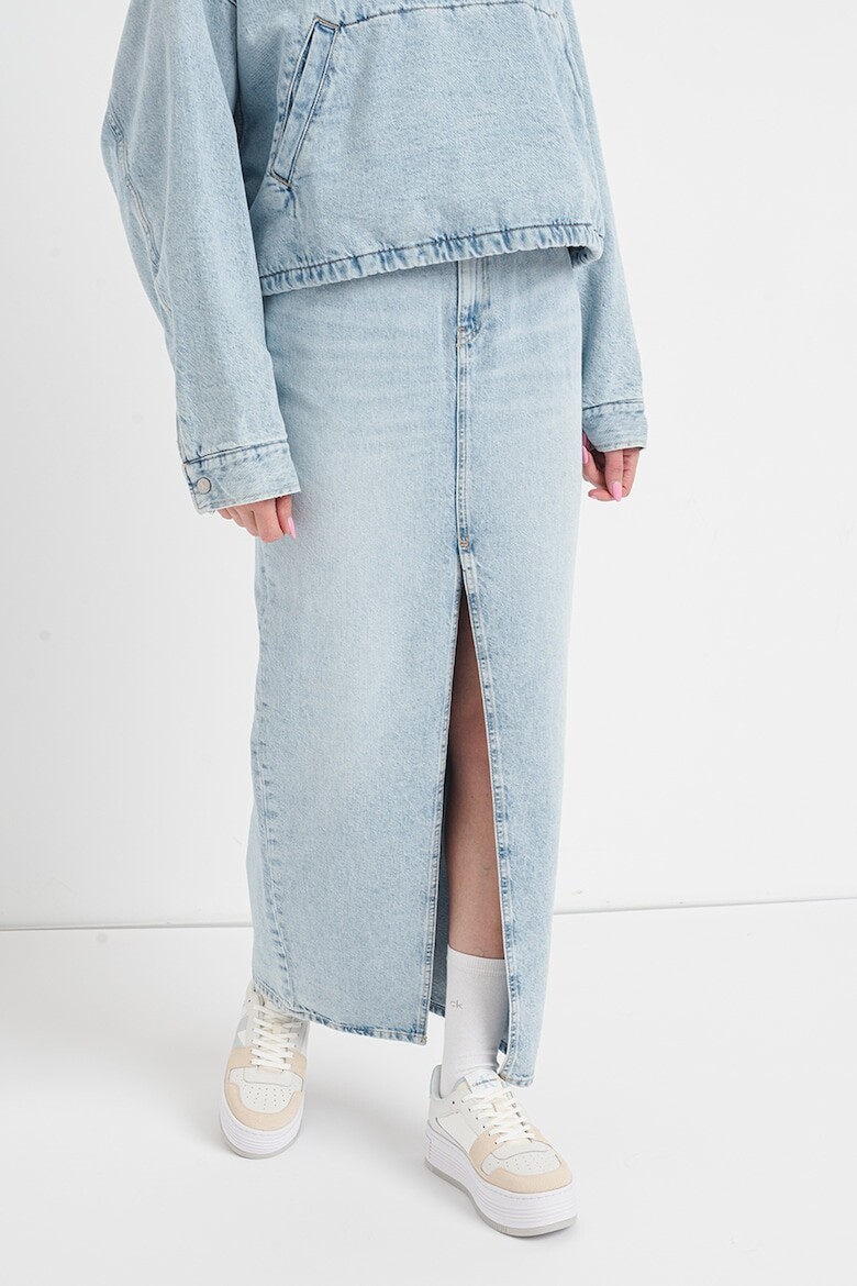 

Длинная джинсовая юбка Calvin Klein Jeans, синий