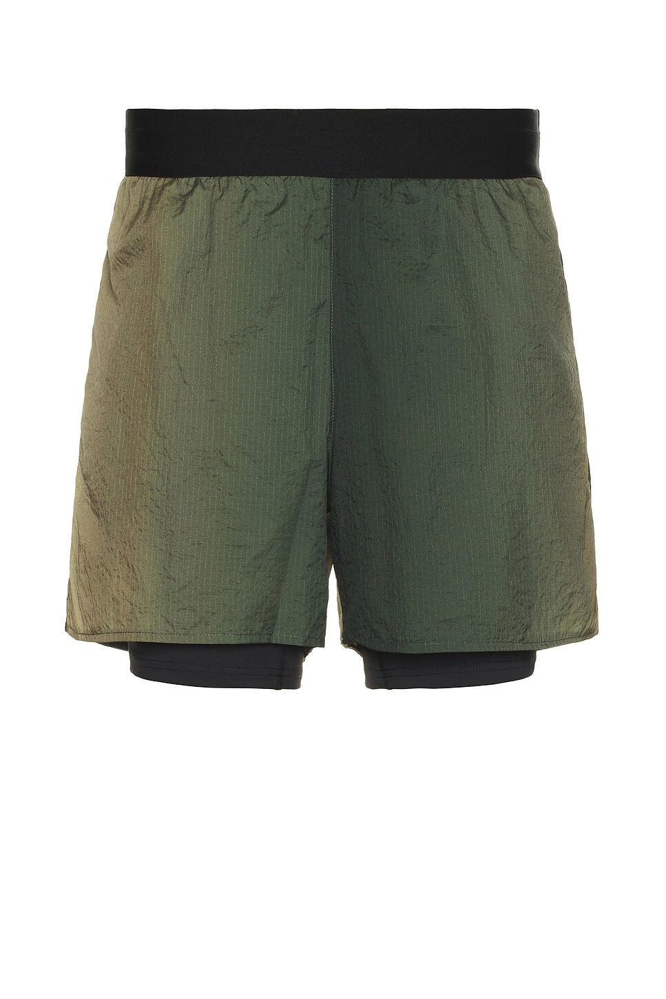 

Нейлоновые шорты для бега 2-в-1 Rc Outdoor Supply, цвет Gradient Green & Brown