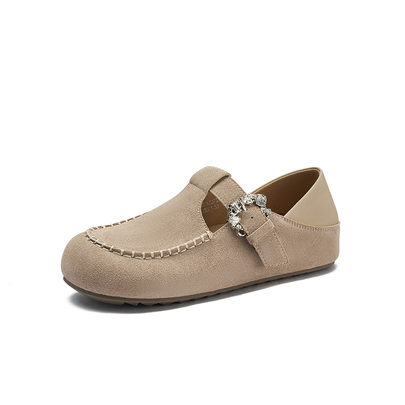 JOSINY Биркенштоки женские сандалии на каблуке 4 см, цвет Sand (Heel Height 4cm) — фото 2