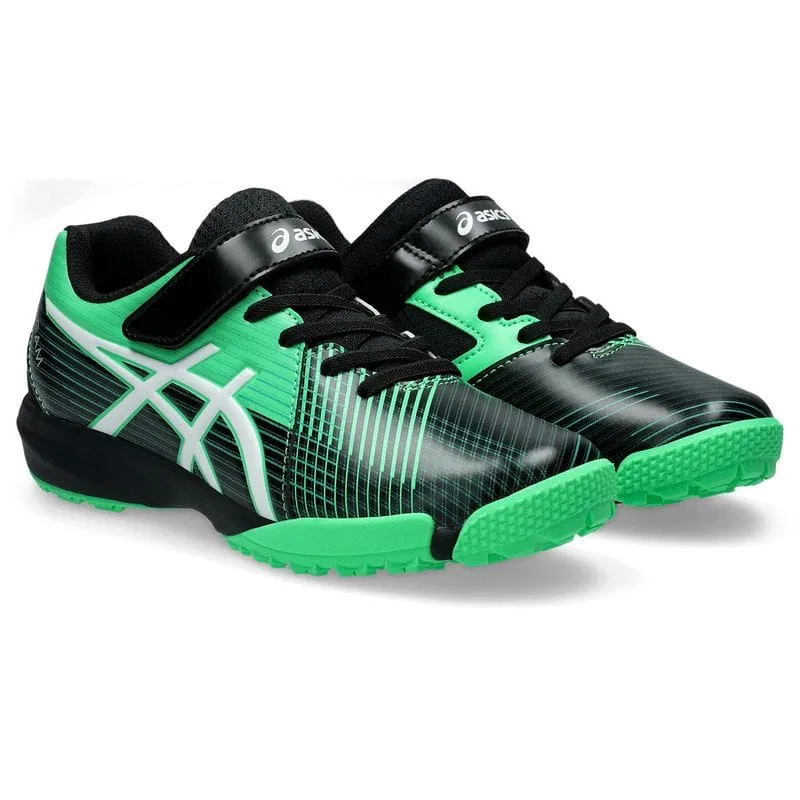 Детские кроссовки Asics Lazerbeam FJ-MG, черный/зеленый, размер 23.0cm - 36 RU