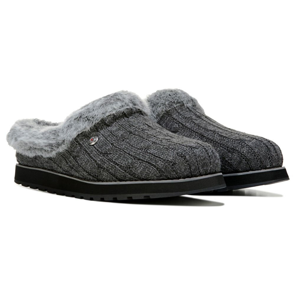 

Женские тапочки BOBS Keepsakes Ice Angel Skechers, цвет charcoal