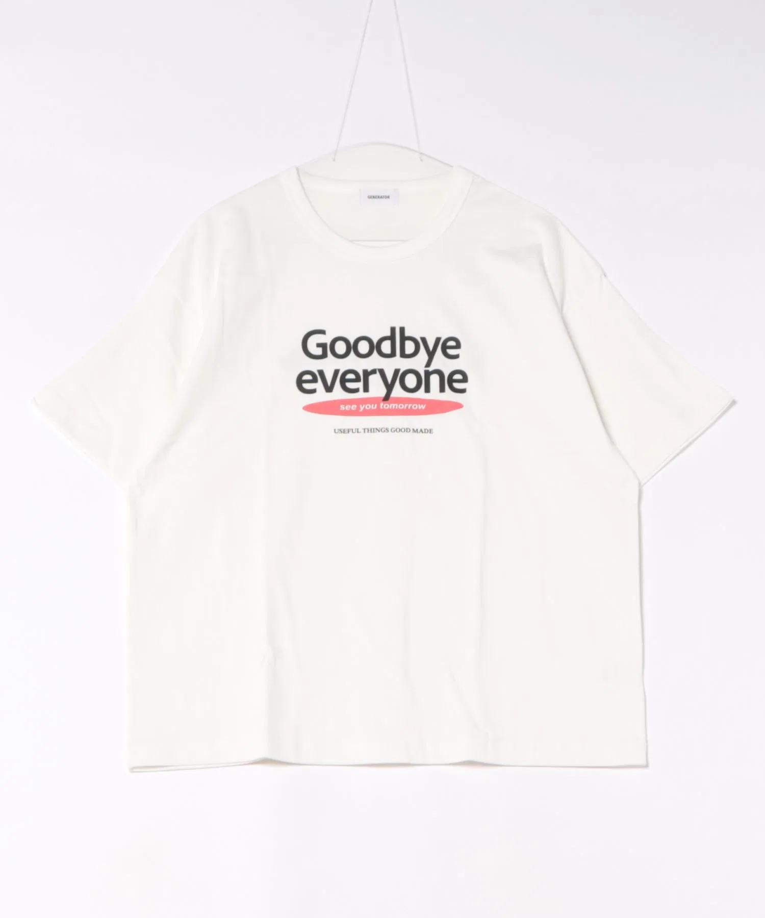 Детская футболка GENERATOR Goodbye Tシャツ
