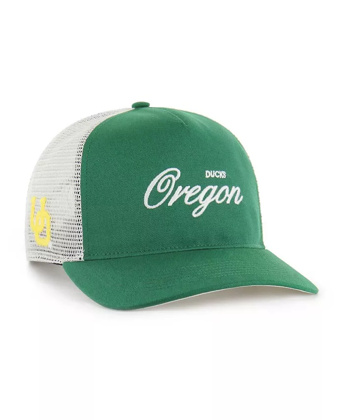 

Мужская и женская зеленая кепка Trucker Hitch с регулируемым креплением от Oregon Ducks Contemporary Basics Foundation '47 Brand