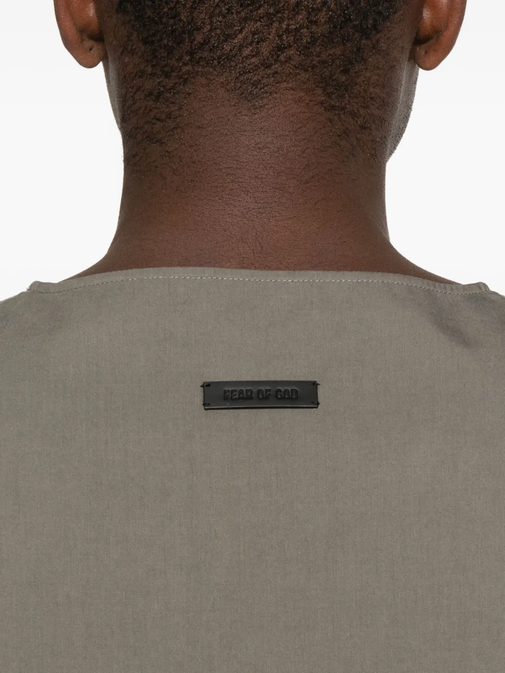 Футболка из джерси Fear Of God, серый — фото 4