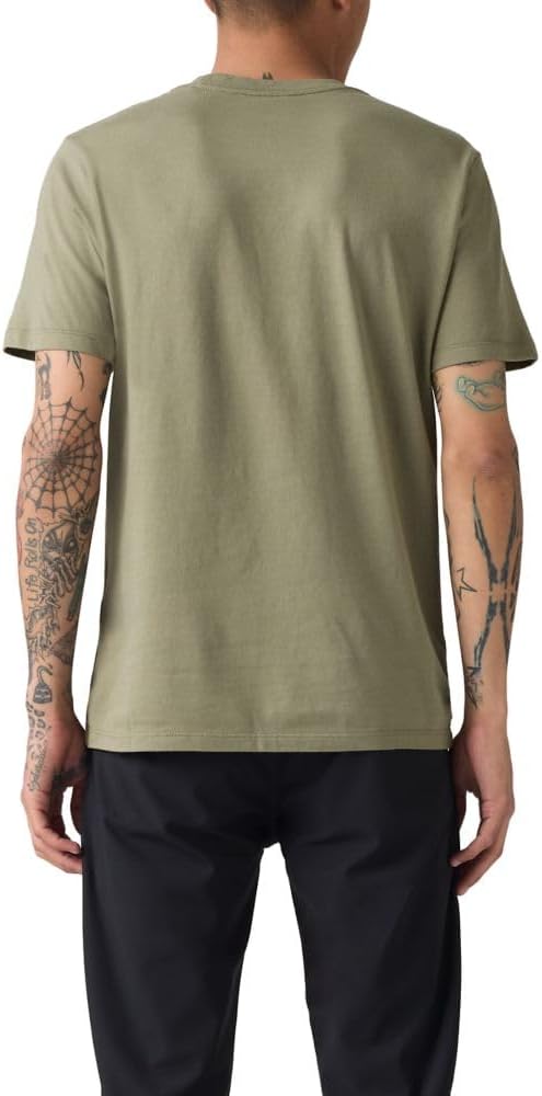 Мужская техническая футболка Levi's с коротким рукавом, (New) Deep Lichen Green — фото 2