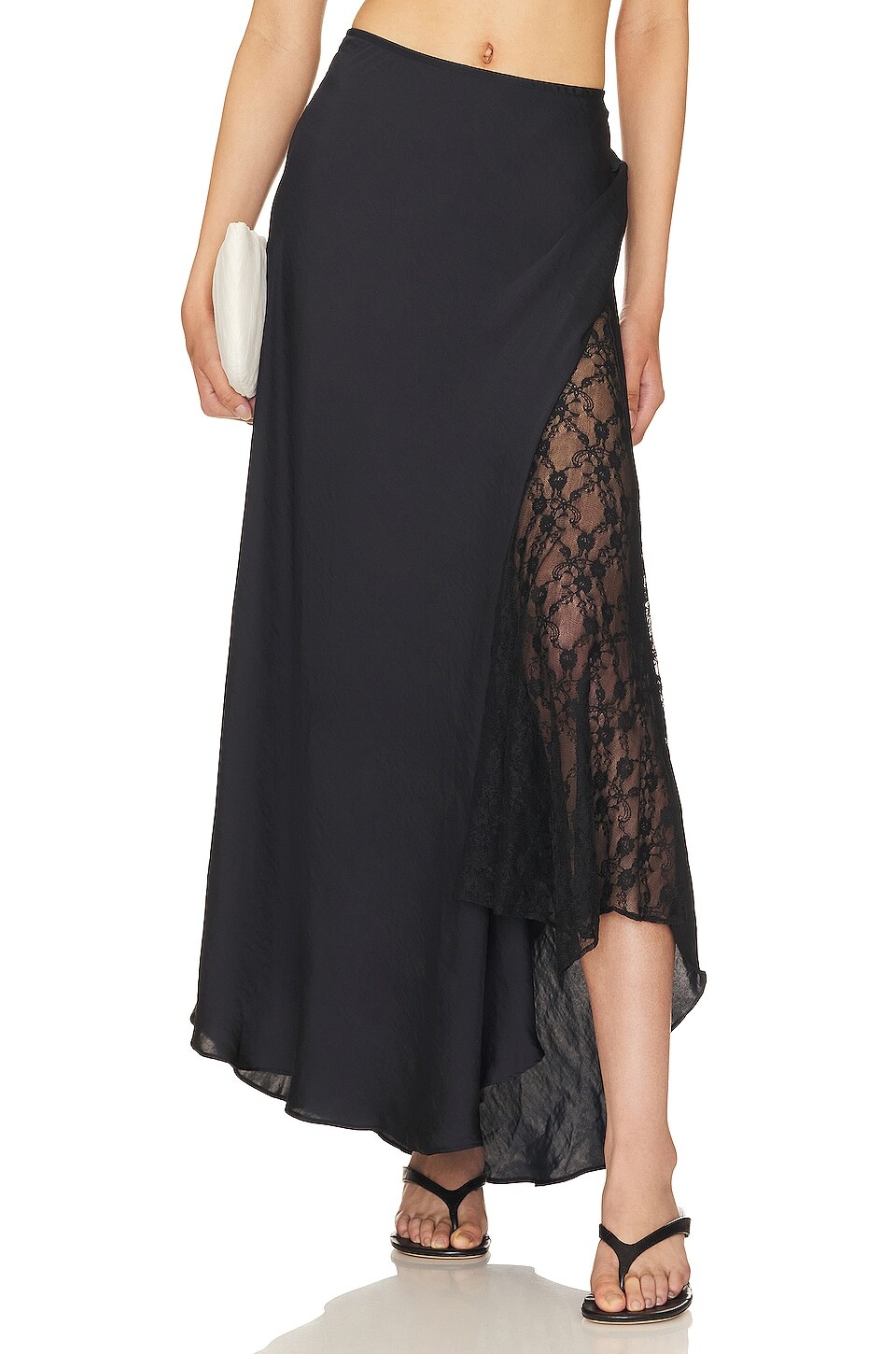 

Юбка Free People x REVOLVE Make You Mine 1/2 Slip, черный