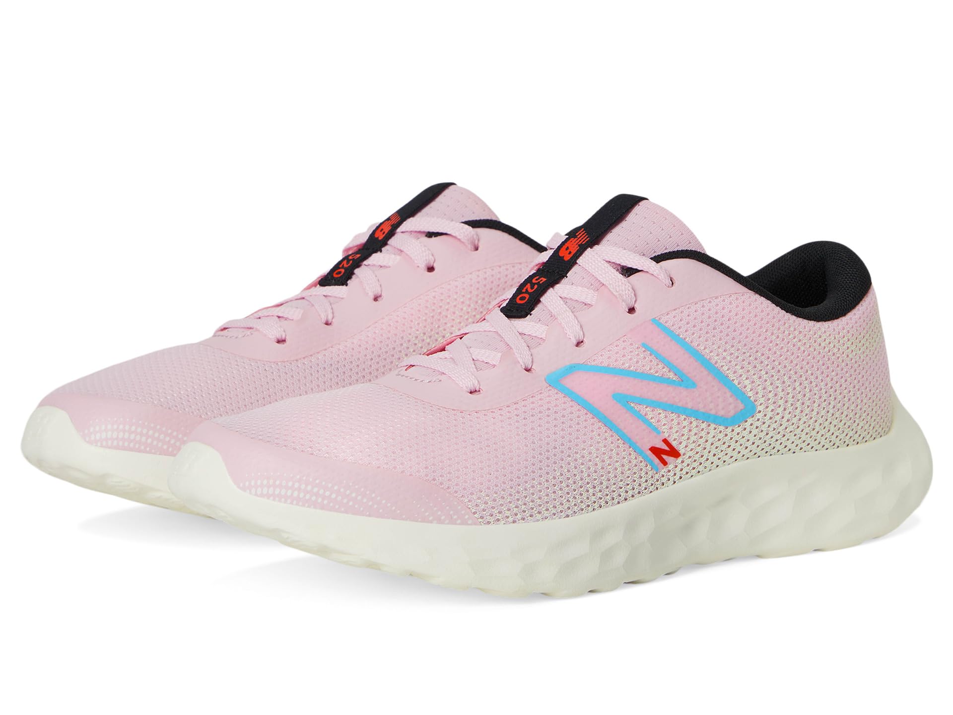

Кроссовки New Balance Kids 520V8, Mid Century Pink/Team Sky Blue