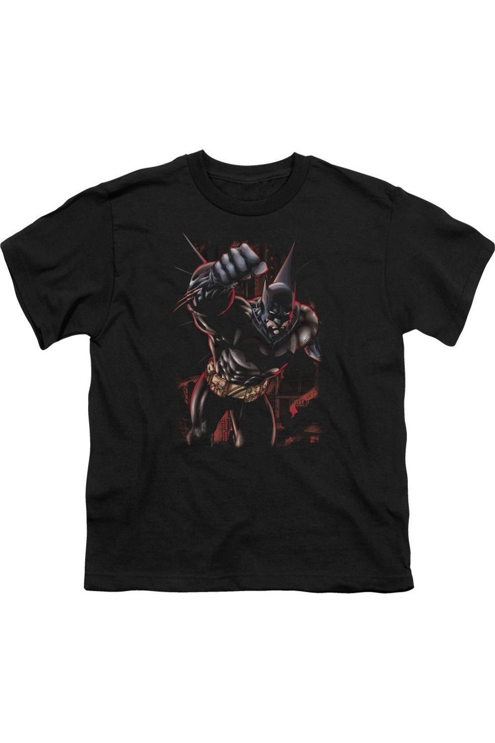 

Футболка Batman Crimson Knight с коротким рукавом для детей Gildan