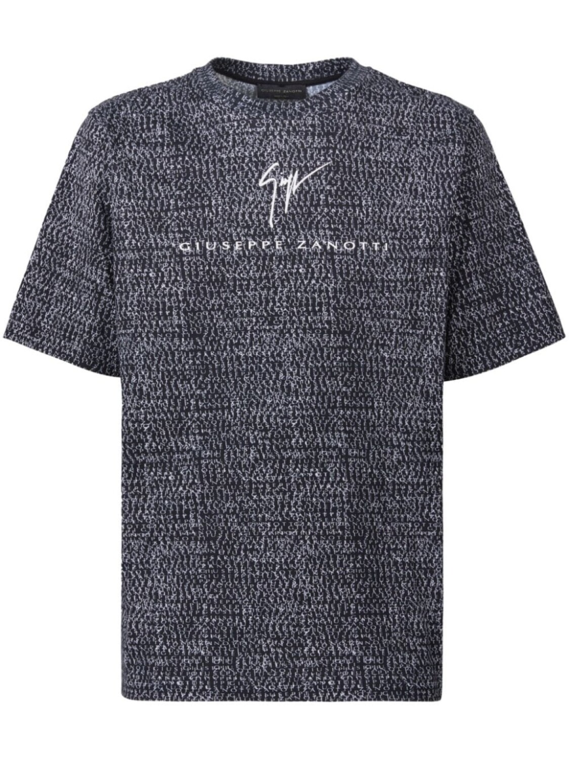 

Giuseppe Zanotti logo-print short-sleeve T-shirt, белый