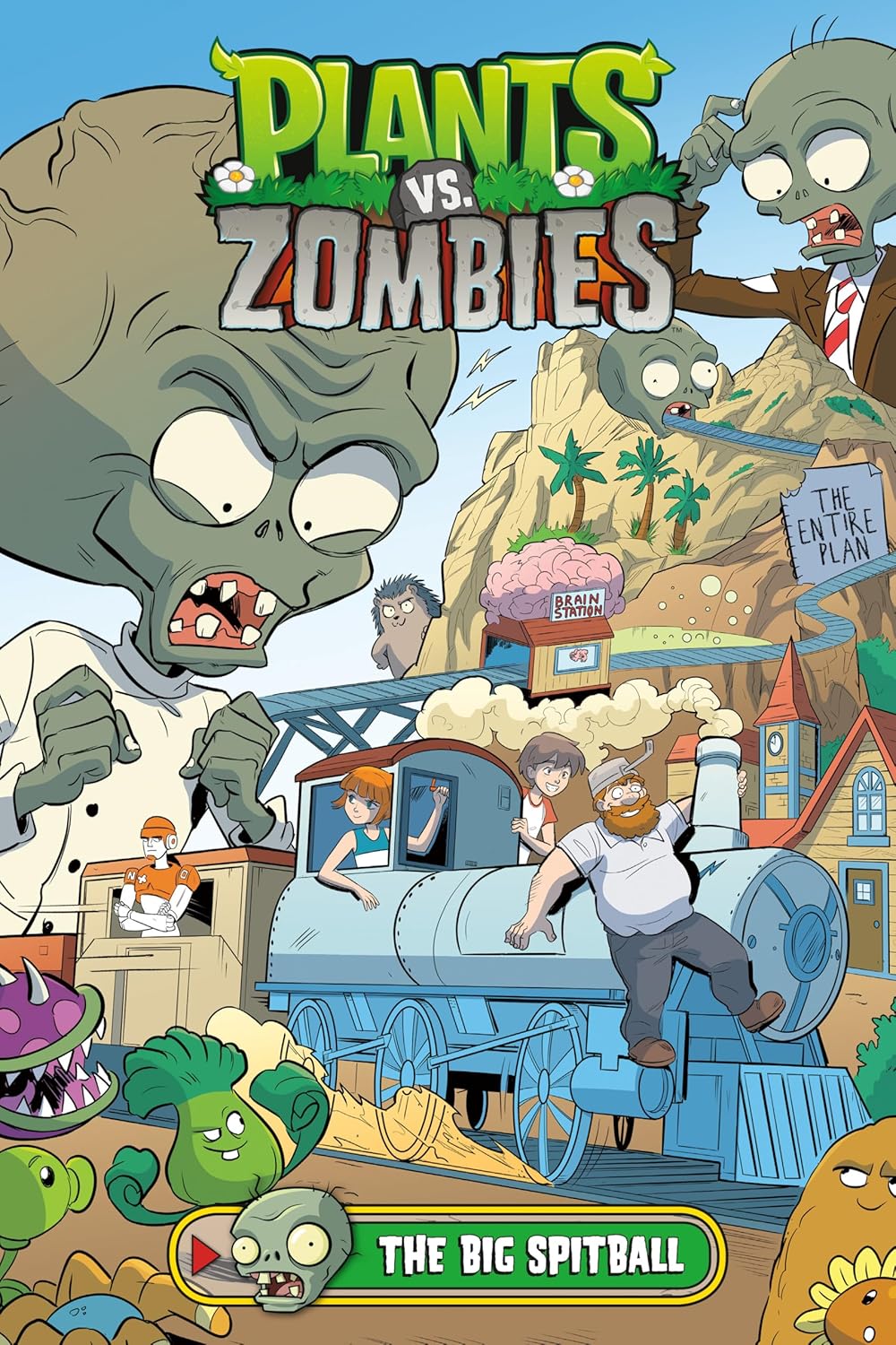 

Plants vs. Zombies Volume 24: The Big Spitball (Dark Horse Books)