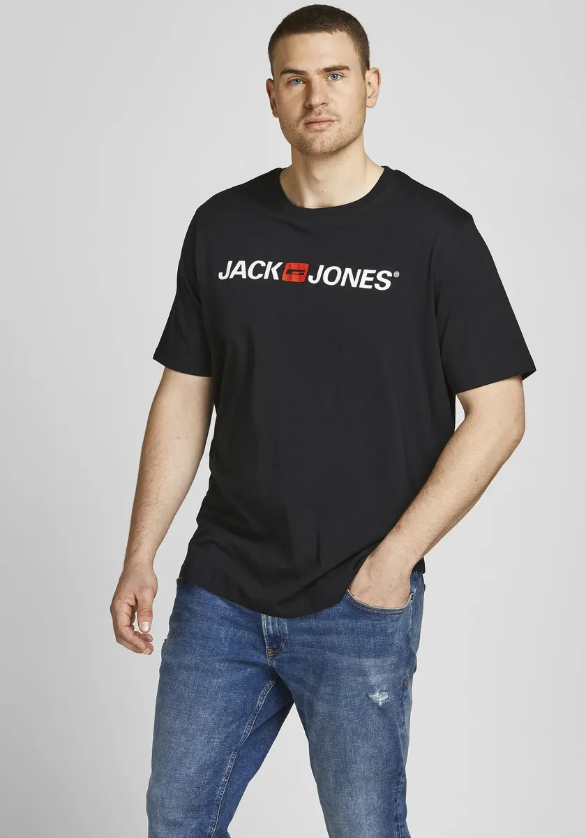 

Футболка Jack & Jones PlusSize "CORP LOGO TEE", размер до 6XL, черный