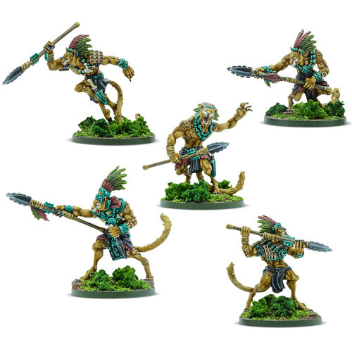 

Миниатюра Warlord Games Mythic Americas: Maya - Werejaguars