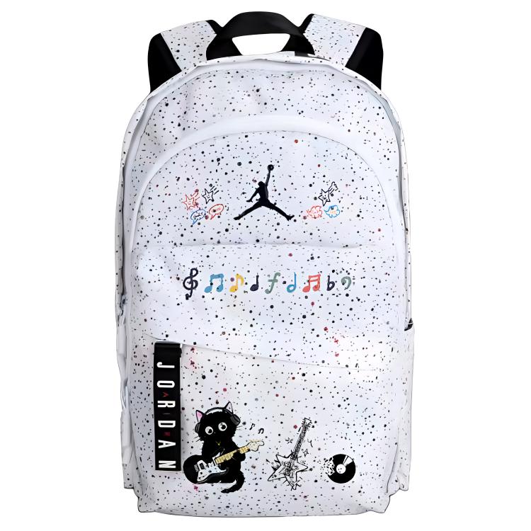 

Jordan Полиэстеровый рюкзак обычный унисекс Baby's Breath, Music Symbol with Charm
