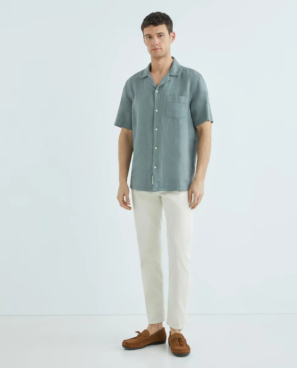 

Мужские узкие брюки с пятью карманами Barbour, цвет Crudo