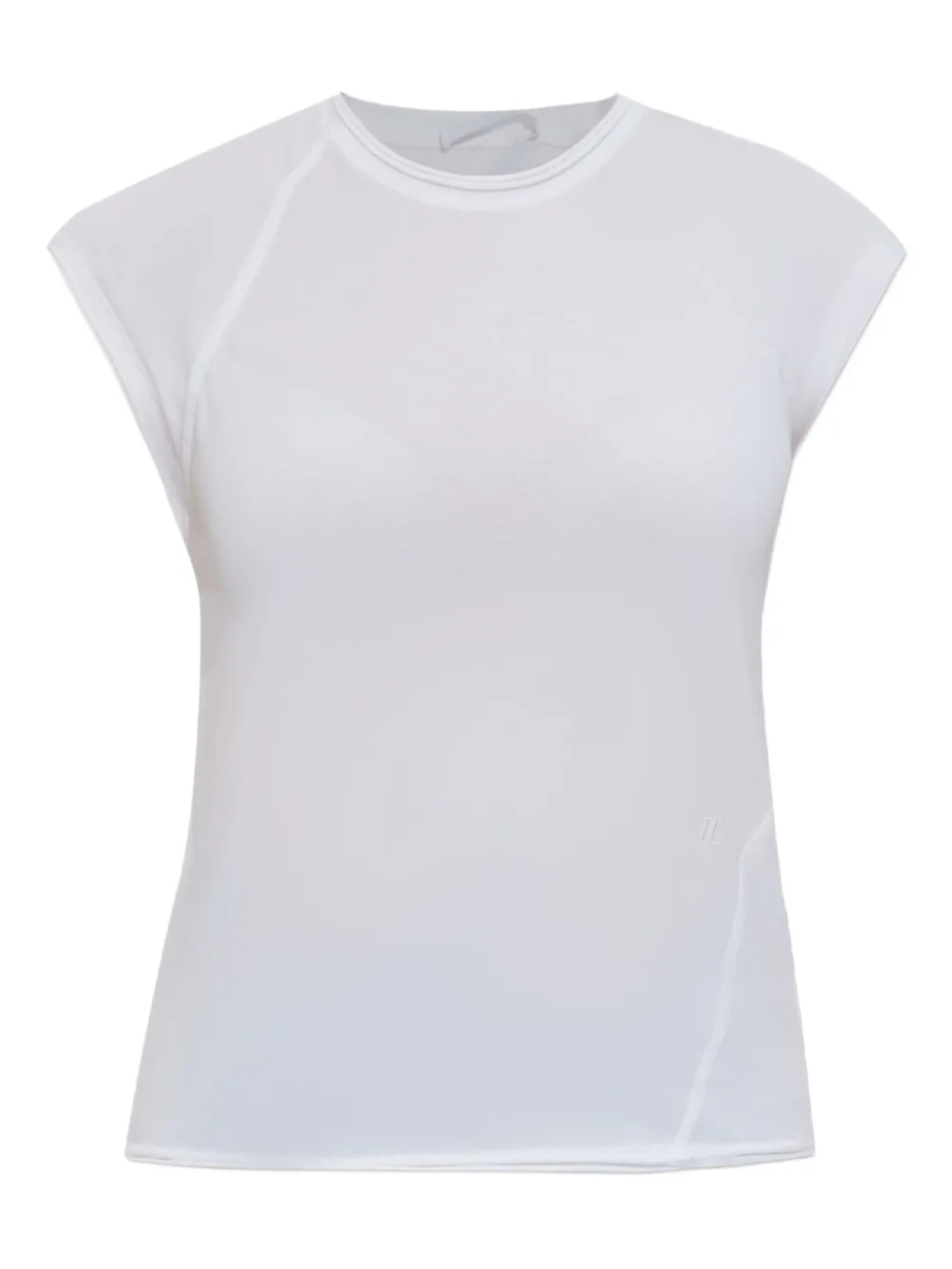 

Топ с коротким рукавом Helmut Lang, белый
