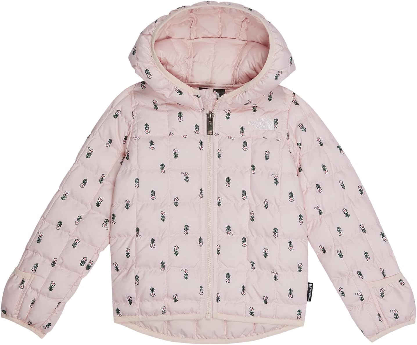 

Куртка The North Face Kids ThermoBall Hooded Jacket (Infant), цвет Purdy Pink Joy Floral Print