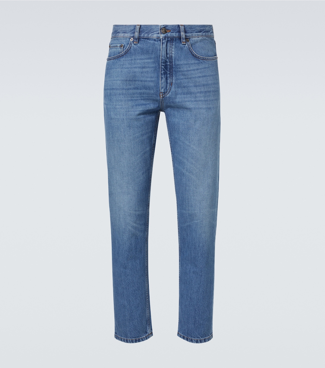 

Прямые джинсы Roccia Zegna, синий