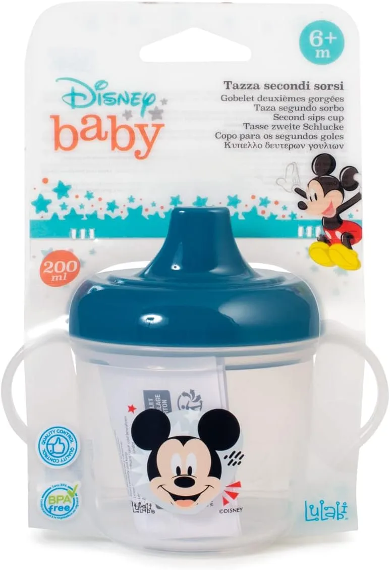 Кружка LULABI Disney Mickey Icon Tazza 2° Sorsi Polipropylene 200 мл — фото 2