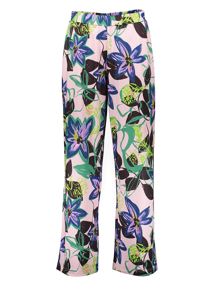 

Тканевые брюки Gerry Weber, цвет lila/rosa/grün
