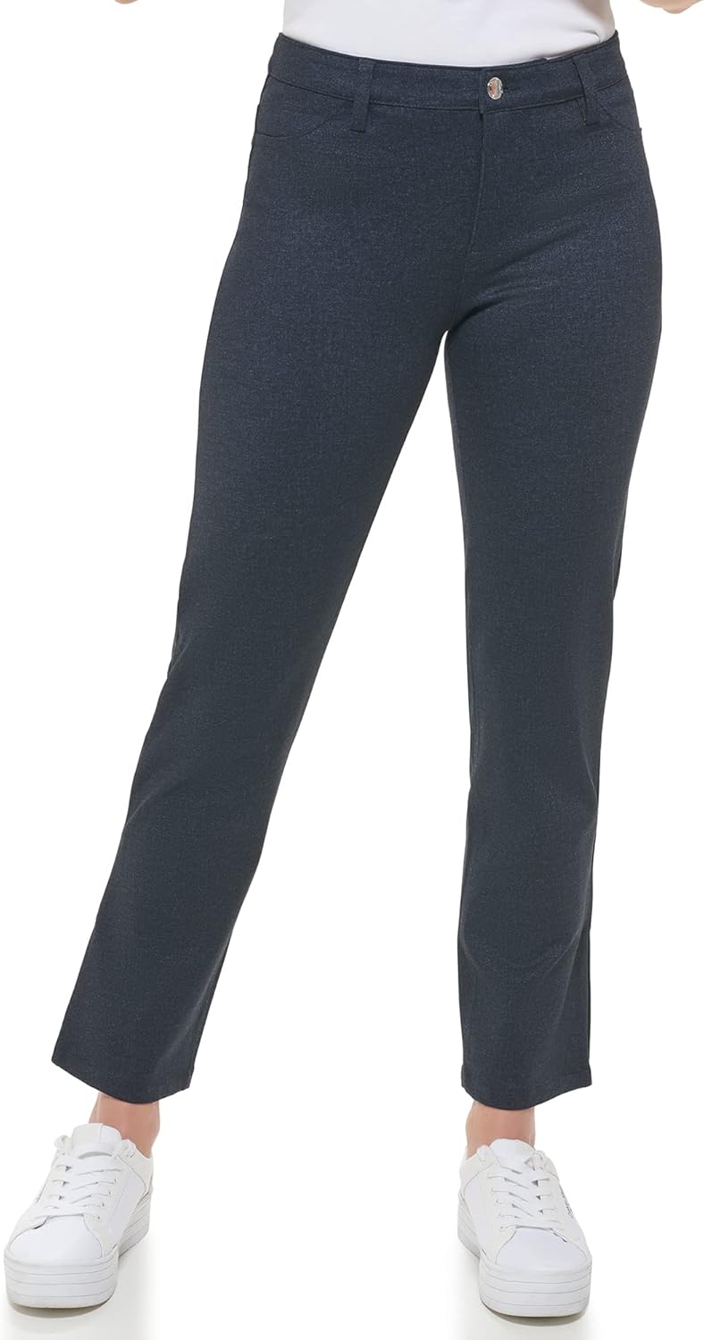 

Женская спортивная куртка Calvin Klein Essential из эластичного денима (большие размеры), Med Indigo