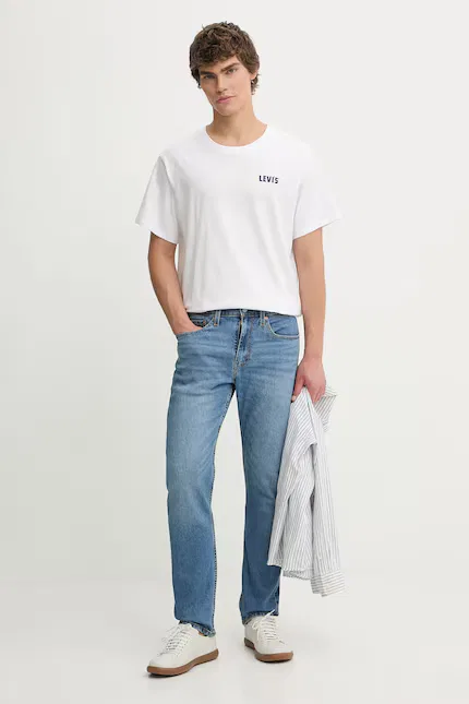 Футболка хлопковая Relaxed Fit Levi's, белый — фото 2
