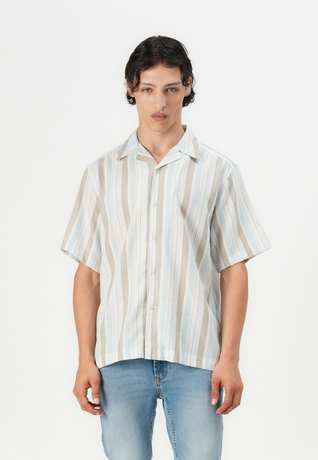 

Рубашка ONSSEPPO STRIPED SHIRT Only & Sons, белый