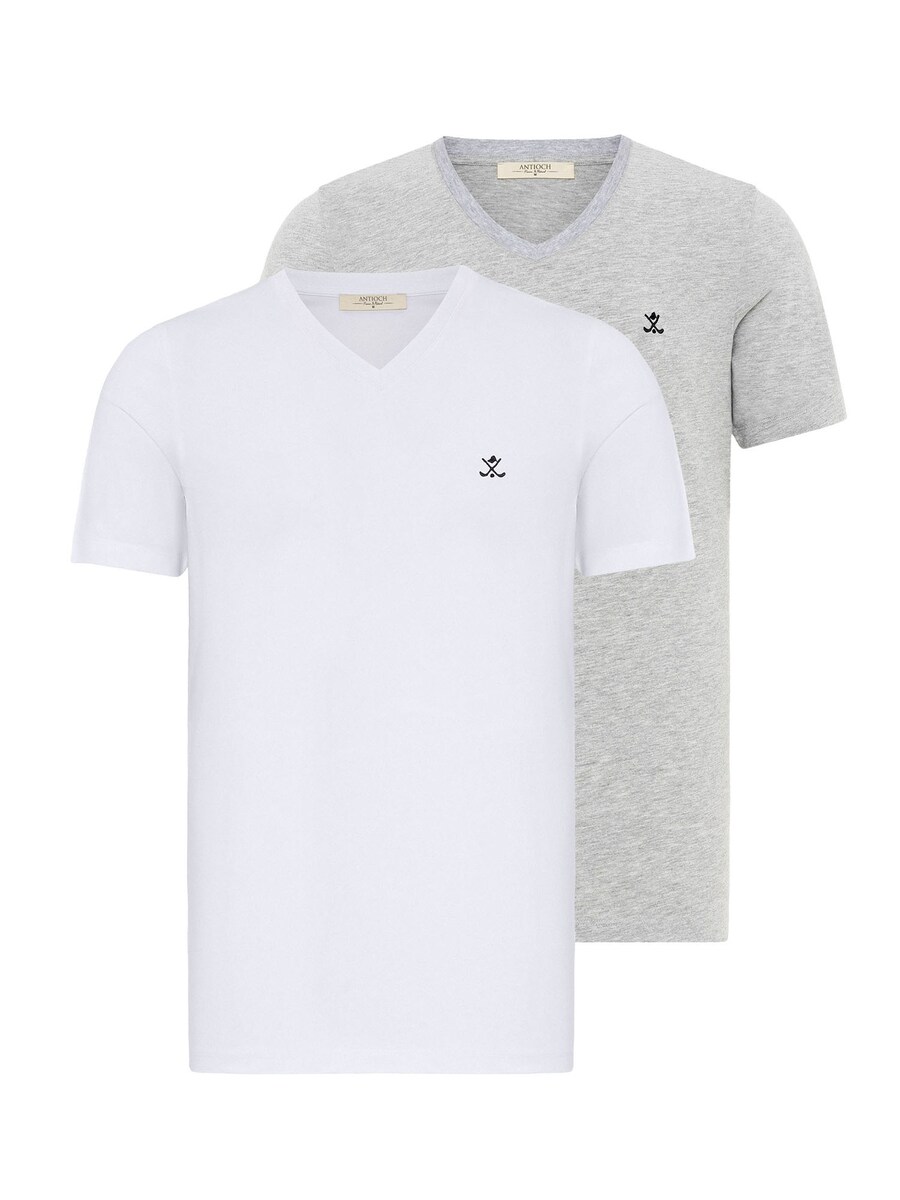 

Рубашка Antioch, цвет Light grey/White