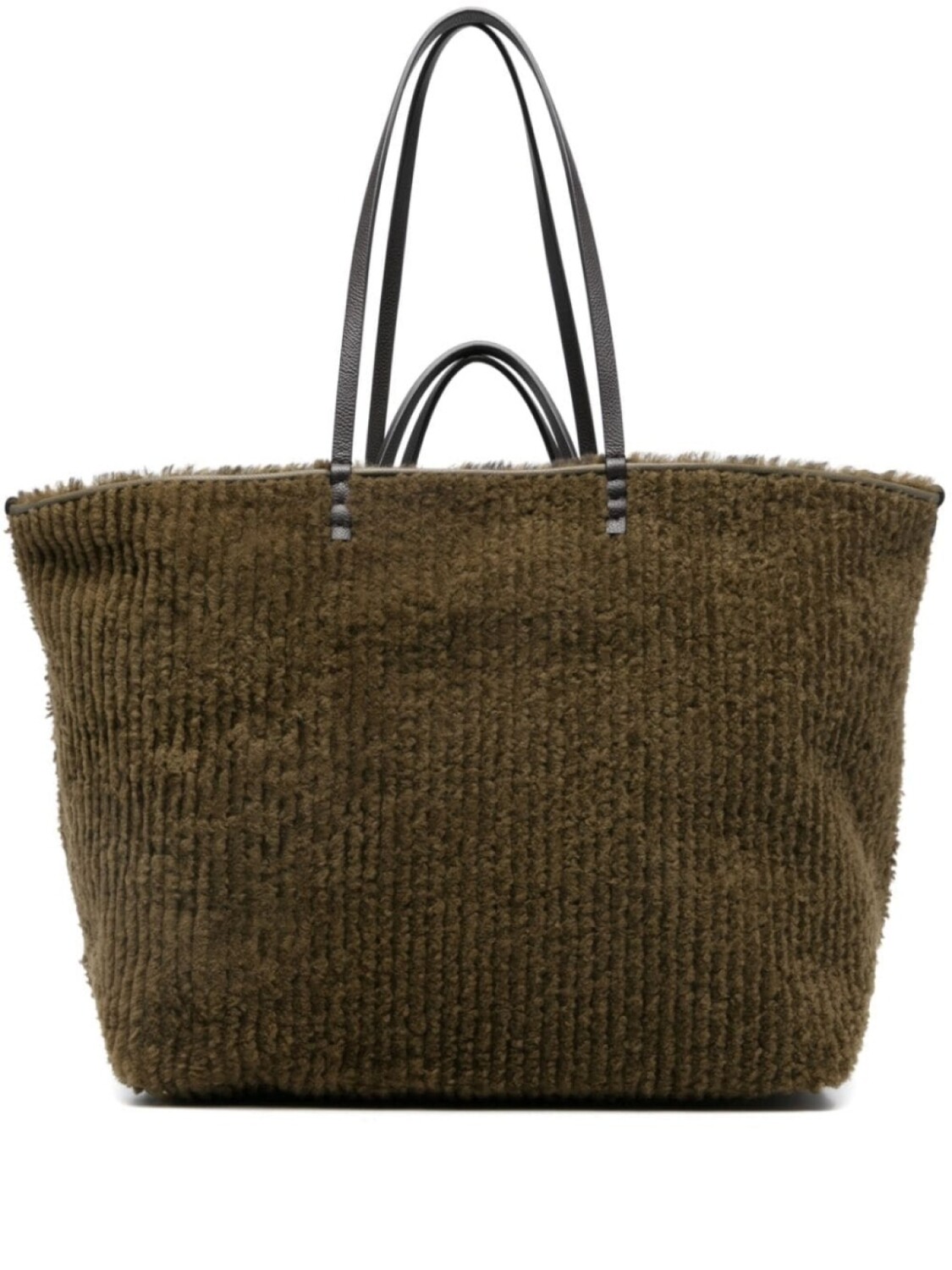 

Большая сумка-тоут FENDI Roll, коричневый