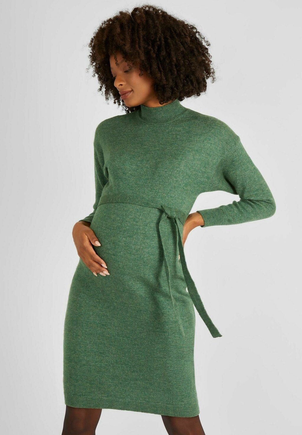 

Платье-джемпер TURTLE NECK MATERNITY REGULAR FIT JoJo Maman Bébé, зеленый
