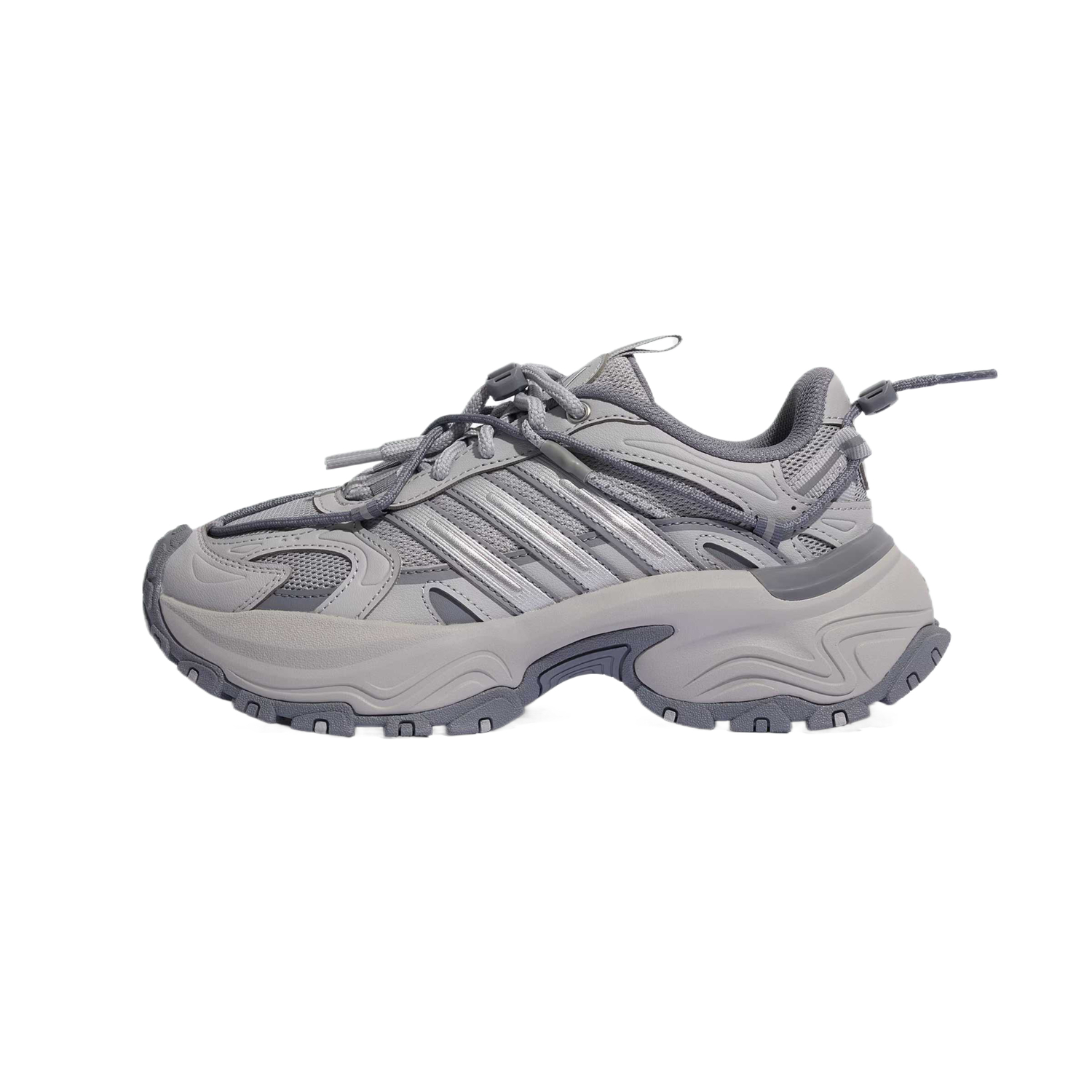Adidas SHADOW FEVER нескользящие массивные кроссовки унисекс серые, цвет Gray