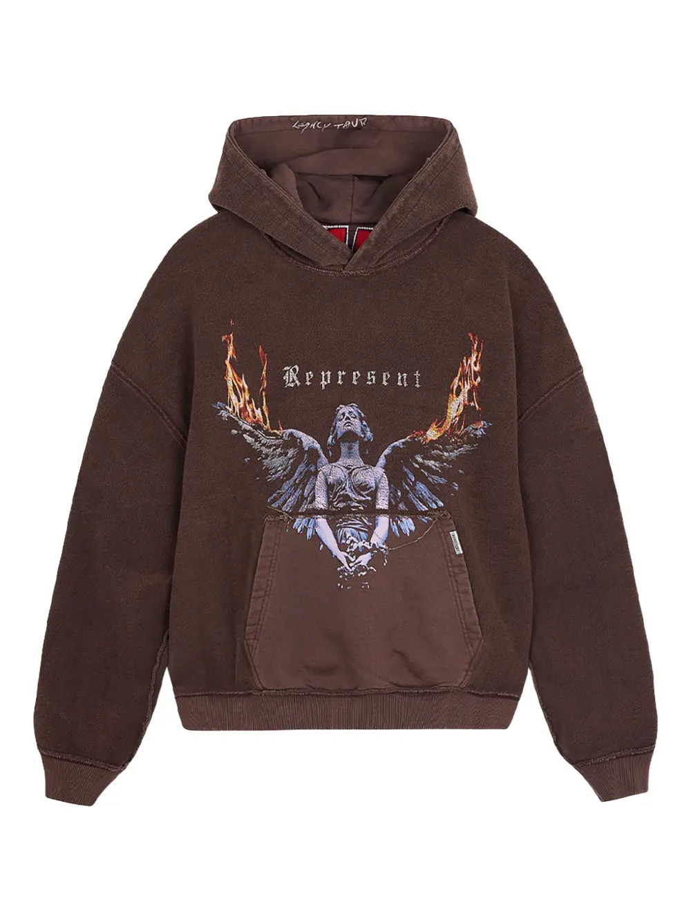 

Худи Living Legacy Represent, коричневый