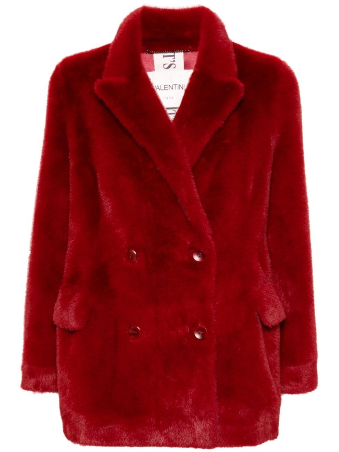 

VALENTINI 1972 куртка из искусственной овчины, красный
